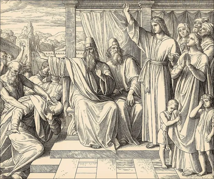Framed Print : Trial of Susanna, Old Testament Framed Print : Trial of Susanna, Old Testament