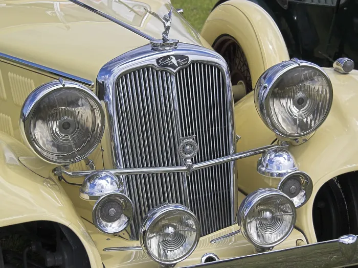 Framed Print : Front Of Triumph Vitesse