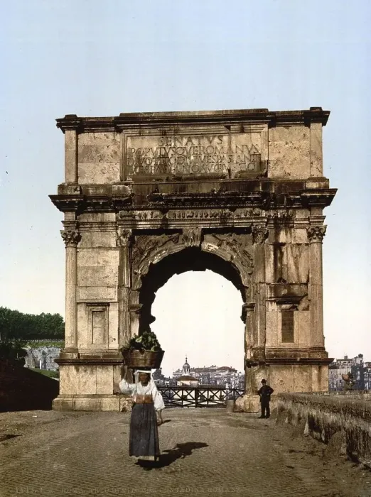 Framed Print : Triumphal Arch of Titus, Rome, Italy Framed Print : Triumphal Arch of Titus, Rome, Italy