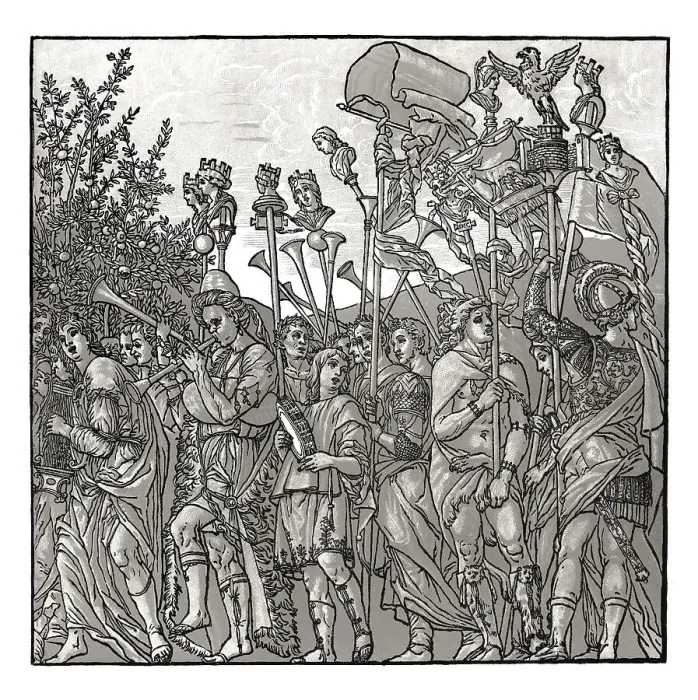 Framed Print : Triumphs of Caesar, 16th century