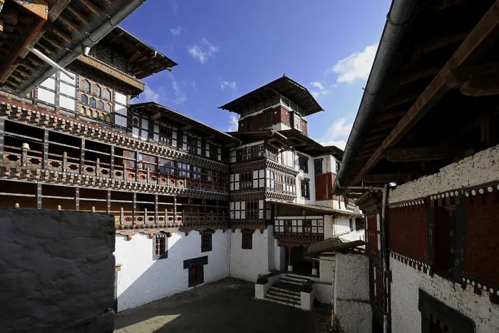 Framed Print : Trongsa Dzong fortress, Trongsa