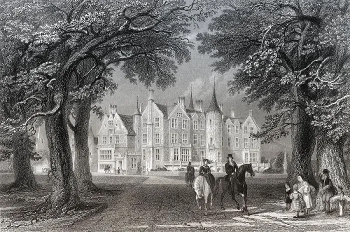 Framed Print : Tyninghame House, ein Herrenhaus in East Lothian