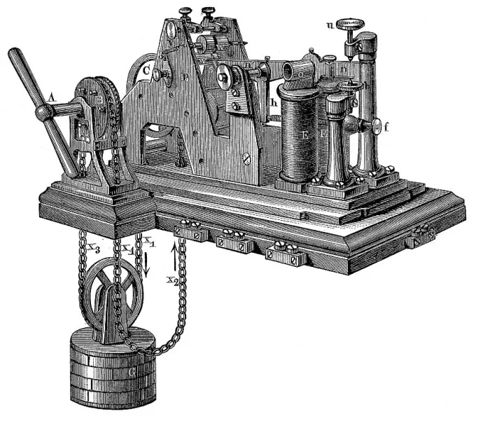 Framed Print : Typewriter telegraph by Siemens and Halske from 1850