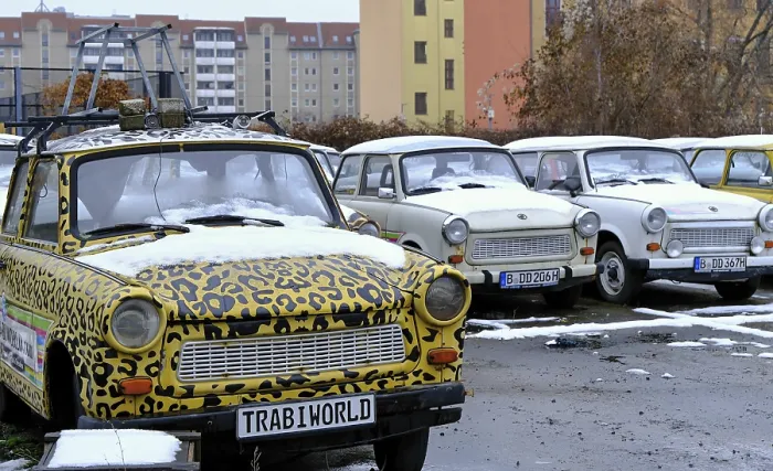 Framed Print : Typical means of transport from the former GDR
