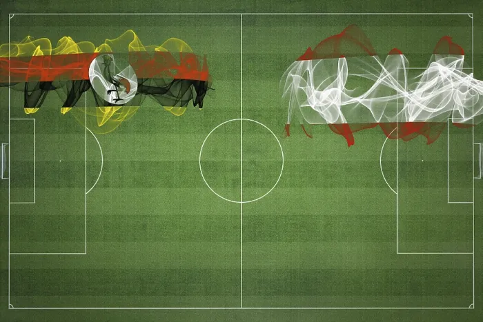 Framed Print : Uganda vs Austria Soccer Match