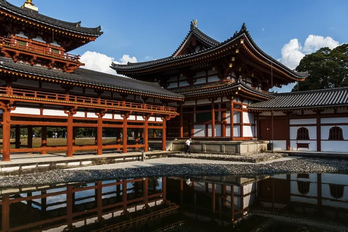 Framed Print : Uji, Japan - August 14, 2024: Byodoin Temple is a renowned Buddhist temple