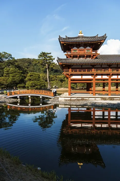 Framed Print : Uji, Japan - August 14, 2024: Byodoin Temple is a renowned Buddhist temple Framed Print : Uji, Japan - August 14, 2024: Byodoin Temple is a renowned Buddhist temple