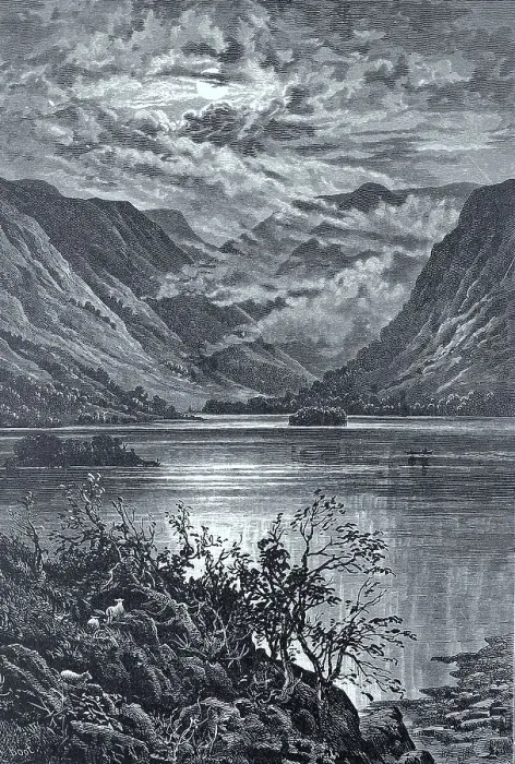 Framed Print : Ullswater is the second largest lake in the English Lake District