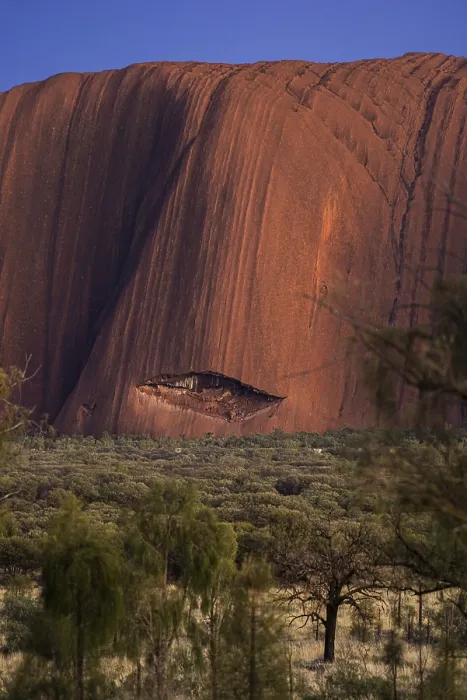 Framed Print : Uluru, formerly Ayers Rock, partial view Framed Print : Uluru, formerly Ayers Rock, partial view