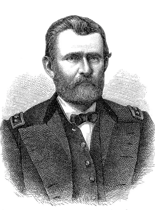 Framed Print : Ulysses S. Grant, 27 April 1822
