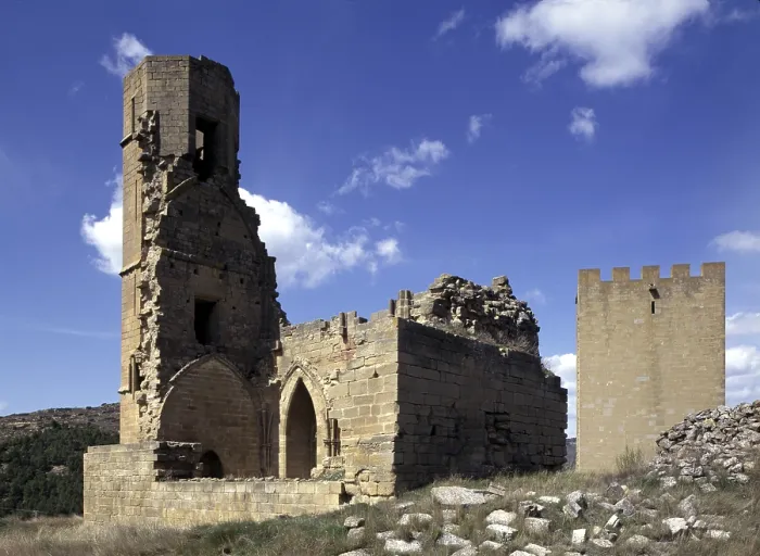 Framed Print : Uncastillo, Castle