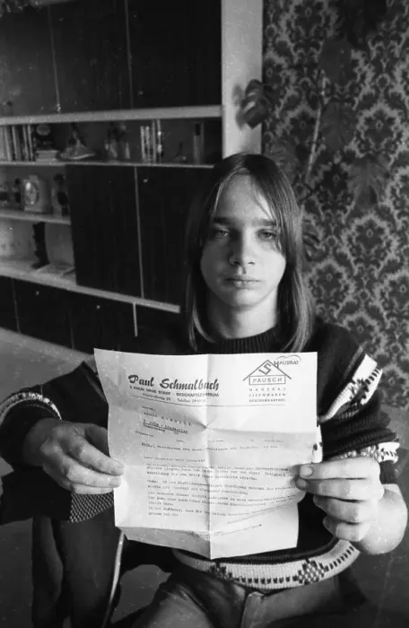 Framed Print : Unemployed or without an apprenticeship after leaving school was not uncommon in the 1970s