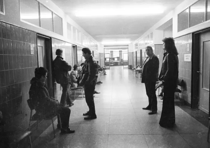 Framed Print : Unemployed at the Dortmund Labour Office on 10 Framed Print : Unemployed at the Dortmund Labour Office on 10
