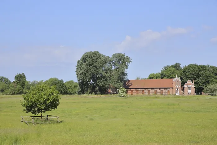 Framed Print : UNESCO Luisium, neo-Gothic stud farm