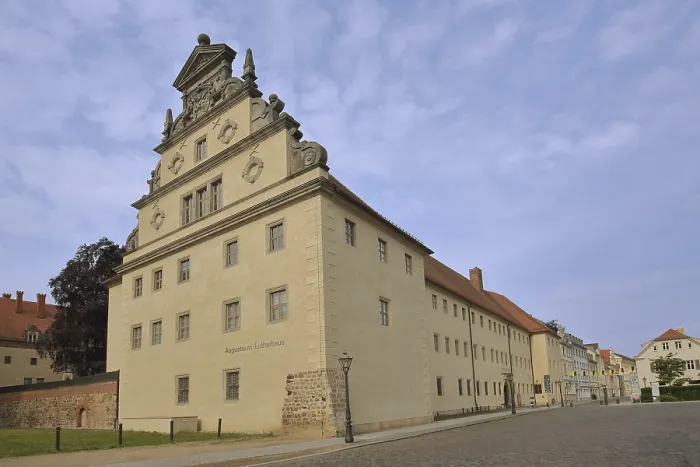 Framed Print : UNESCO Luther House, home of Martin Luther built in 1503