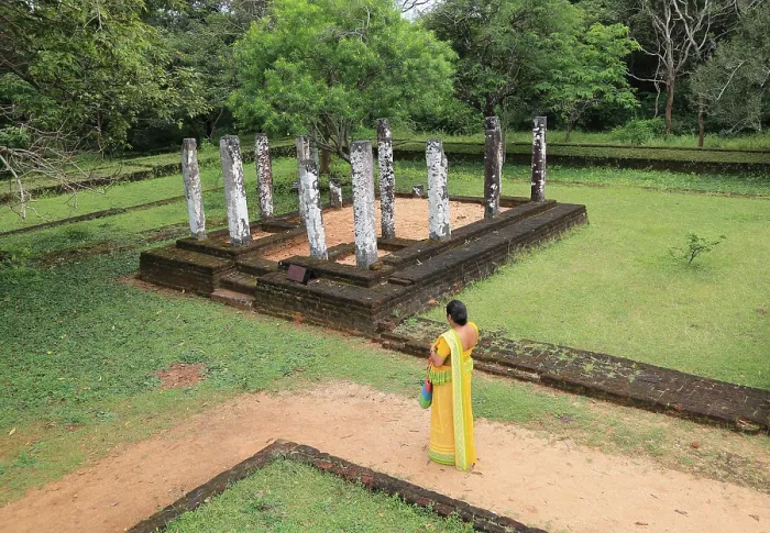 Framed Print : UNESCO World Heritage Site, the ancient city of Polonnaruwa