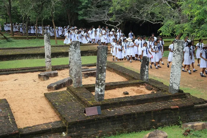 Framed Print : UNESCO World Heritage Site, the ancient city of Polonnaruwa