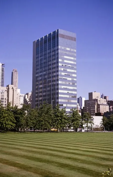 Framed Print : United Engineering Centre, International Style building 1961 Architects Shreve Lamb and Harmon, Manhattan, New York, USA Photo 1964 Framed Print : United Engineering Centre, International Style building 1961 Architects Shreve Lamb and Harmon, Manhattan, New York, USA Photo 1964