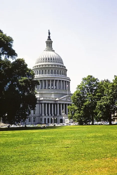 Framed Print : United States Capitol Building, Washington DC, USA around 1953