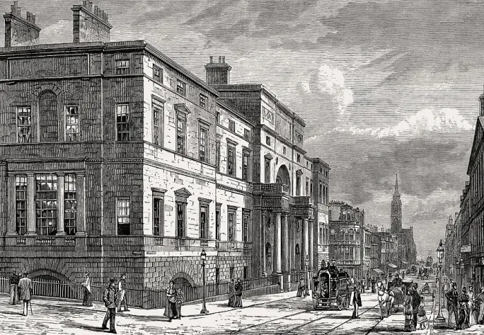 Framed Print : The University, Edinburgh, Scotland, 19th century