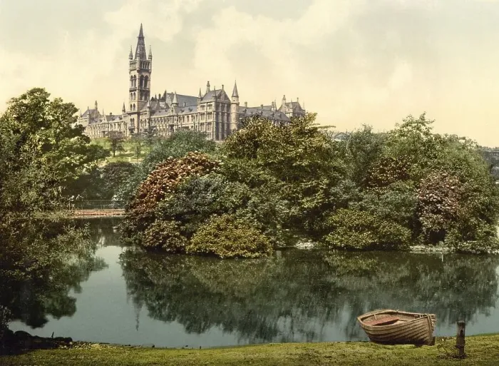 Framed Print : University of Glasgow or University of Glasgow