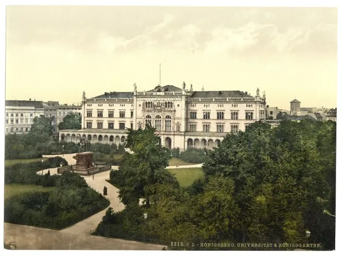 Framed Print : University in Koenigsberg, Pomerania