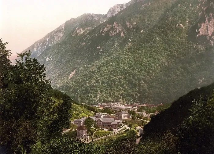 Framed Print : From upper Coronini, today Baile Herculane, Hungary, Austro-Hungary, Austro-Hungarian Empire, Austrian-Hungarian Monarchy, today Romania, Historical, around 1900, digitally restored reproduction from a 19th century original, From upper Coronini Framed Print : From upper Coronini, today Baile Herculane, Hungary, Austro-Hungary, Austro-Hungarian Empire, Austrian-Hungarian Monarchy, today Romania, Historical, around 1900, digitally restored reproduction from a 19th century original, From upper Coronini