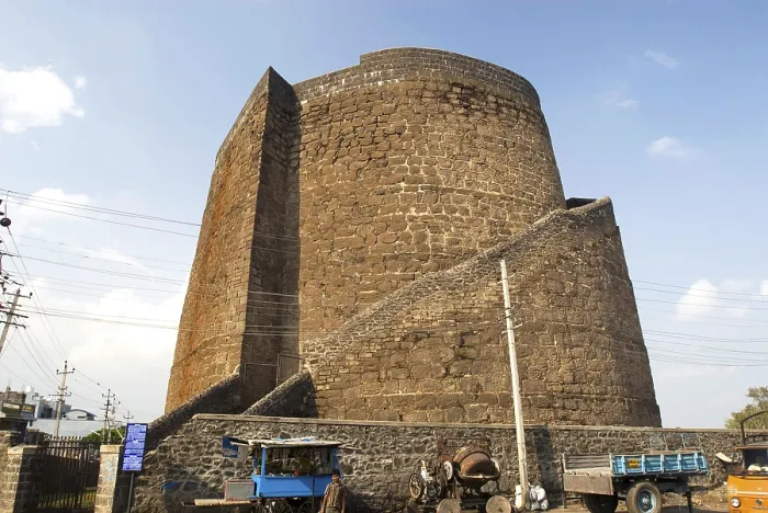 Framed Print : Upri Buruj built around 1584 by Hyder Khan is eighty feet high tower in Bijapur