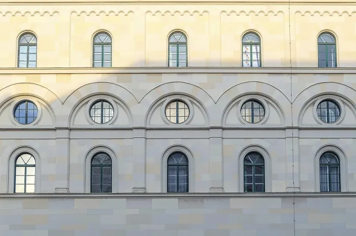 Framed Print : Urban scene, architecture in the old town of Munich
