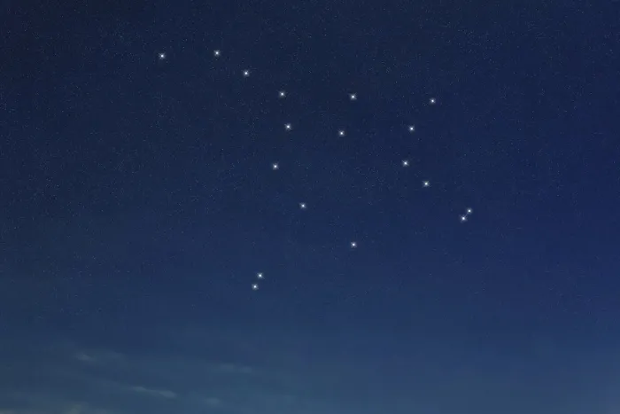 Framed Print : Ursa Major star constellation, Night sky