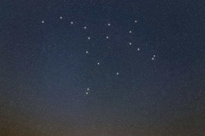 Framed Print : Ursa Major star constellation, Night sky
