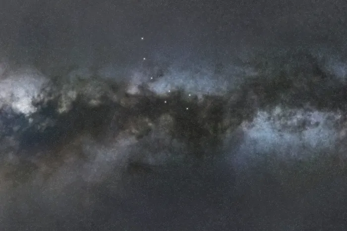 Framed Print : Ursa Minor star constellation, Night sky