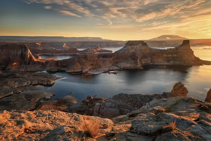 Framed Print : USA Arizona Alstrom Point in sunset Framed Print : USA Arizona Alstrom Point in sunset