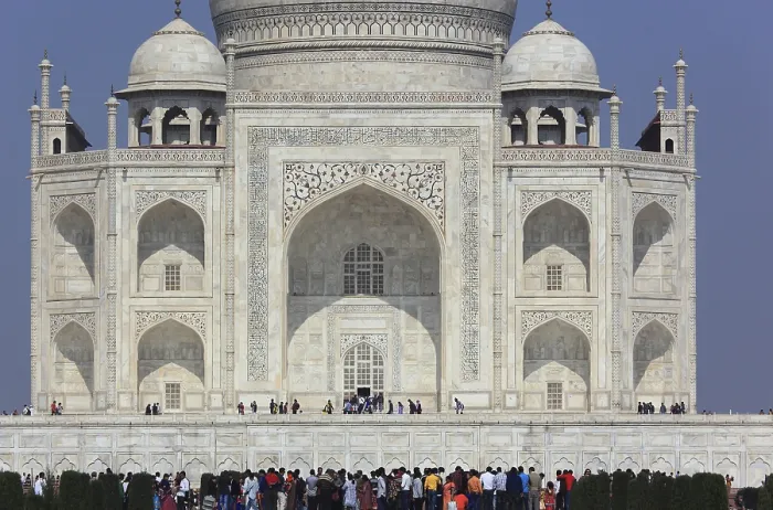 Framed Print : Uttar Pradesh, Agra, the Taj Mahal tomb