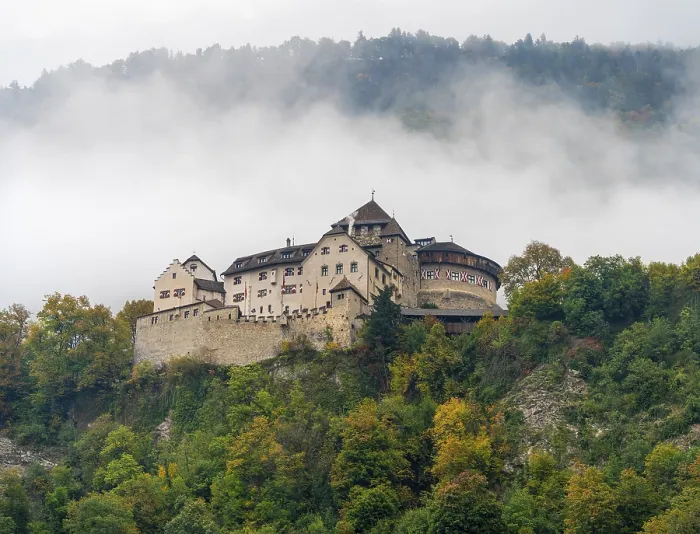 Framed Print : Vaduz Castle in Vaduz, the capital city of Liechtenstein at autumn time Framed Print : Vaduz Castle in Vaduz, the capital city of Liechtenstein at autumn time
