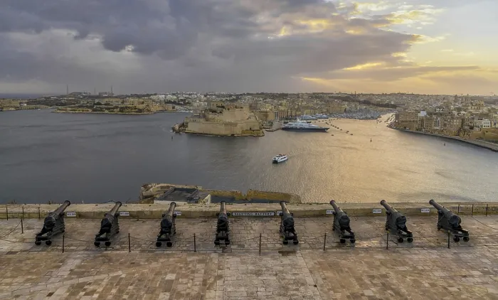 Framed Print : Valletta, Malta, 23 December