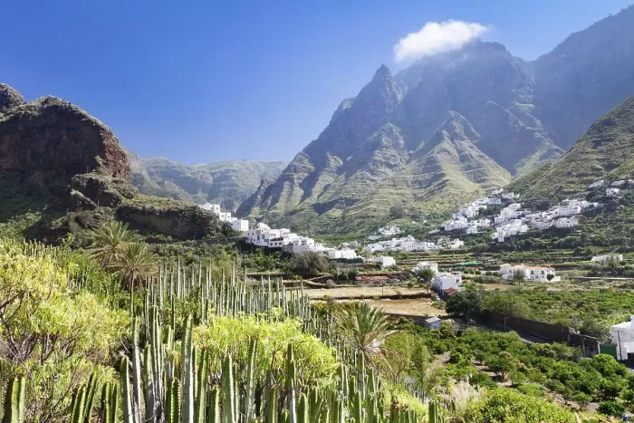 Framed Print : Valley of Agaete, Valle de Agaete