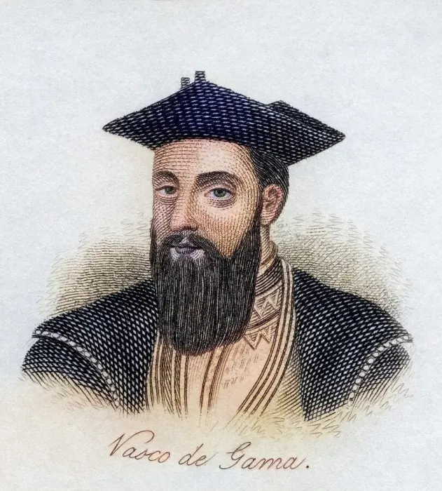 Framed Print : Vasco da Gama, 1st Count of Vidigueira ca Framed Print : Vasco da Gama, 1st Count of Vidigueira ca