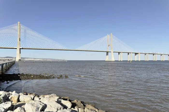 Framed Print : Vasco da Gama Bridge, Ponte Vasco da Gama Framed Print : Vasco da Gama Bridge, Ponte Vasco da Gama