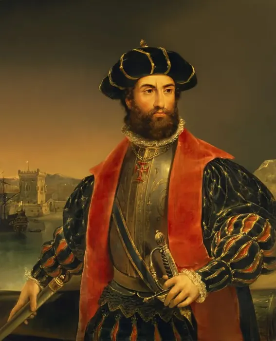 Framed Print : Vasco da Gama, c. 1460s - 1524