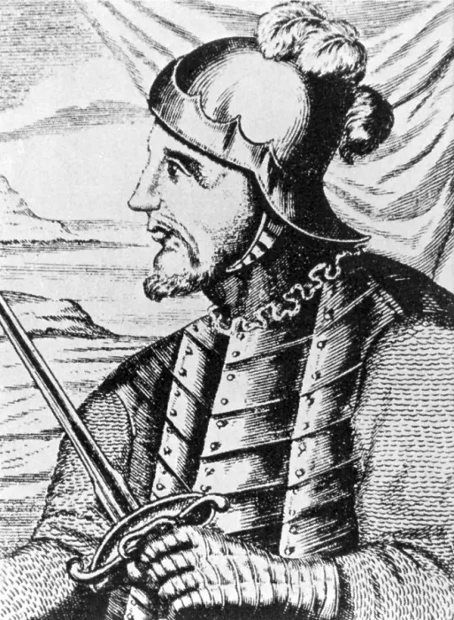 Framed Print : Vasco Nunez de Balboa (c. 1475-1519) was a Spanish explorer Framed Print : Vasco Nunez de Balboa (c. 1475-1519) was a Spanish explorer