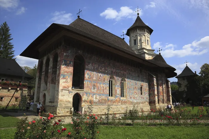 Framed Print : Vatra Moldovitei, Moldovita Monastery Framed Print : Vatra Moldovitei, Moldovita Monastery