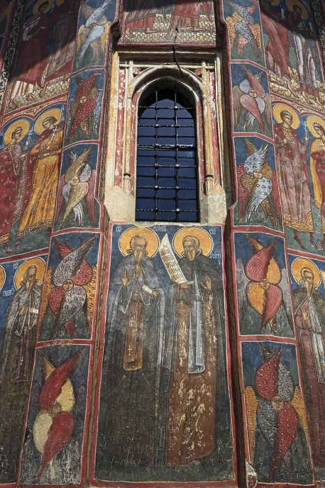 Framed Print : Vatra Moldovitei, Moldovita Monastery
