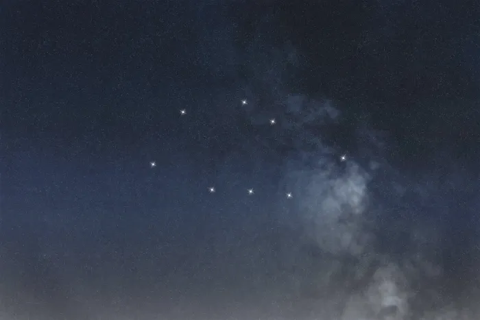 Framed Print : Vela star constellation, Night sky Framed Print : Vela star constellation, Night sky