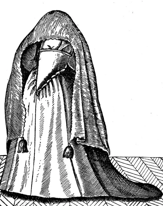 Framed Print : Venetian Virgin in Street traditional costume Framed Print : Venetian Virgin in Street traditional costume