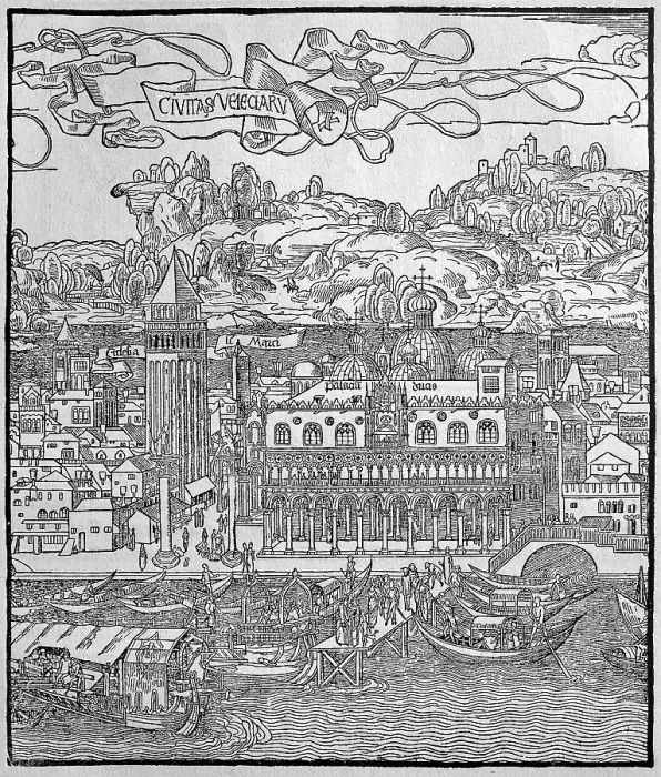 Framed Print : Venice with St Mark's Square, Italy