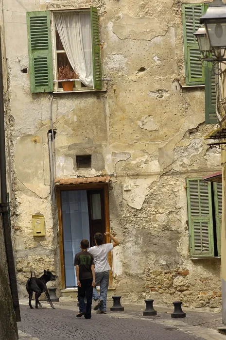 Framed Print : Ventimiglia, Old town, Liguria Framed Print : Ventimiglia, Old town, Liguria