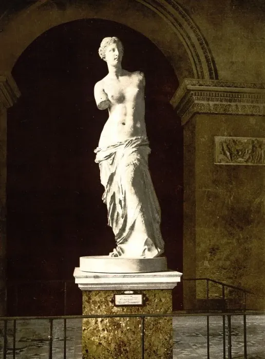 Framed Print : Venus de Milo in the Louvre, Paris