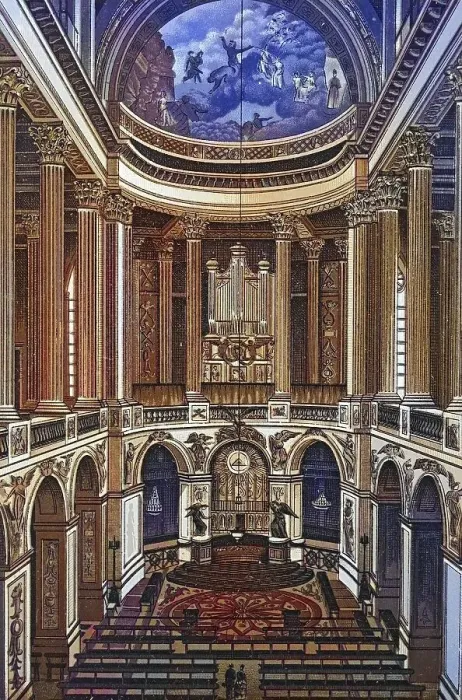 Framed Print : Versailles, La Chapelle du Chateau