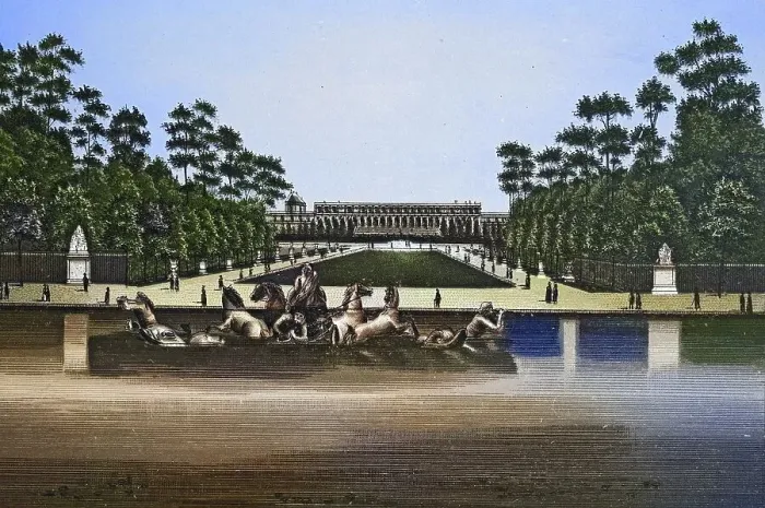 Framed Print : Versailles, Le Bassin dApollon Framed Print : Versailles, Le Bassin dApollon